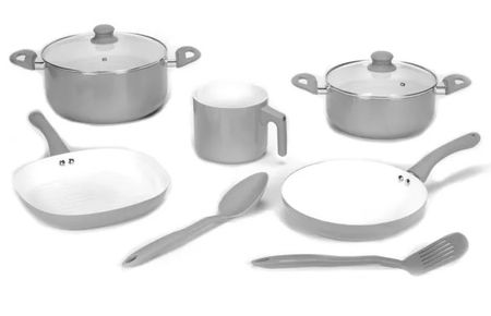 Set De 7 Piezas Carol Gris ( 57242 - GRIS)