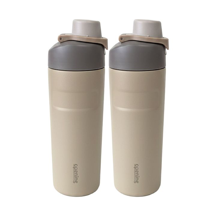 2 Botellas Deportivas De Acero Con Manija 620ml Opening - Vista 1
