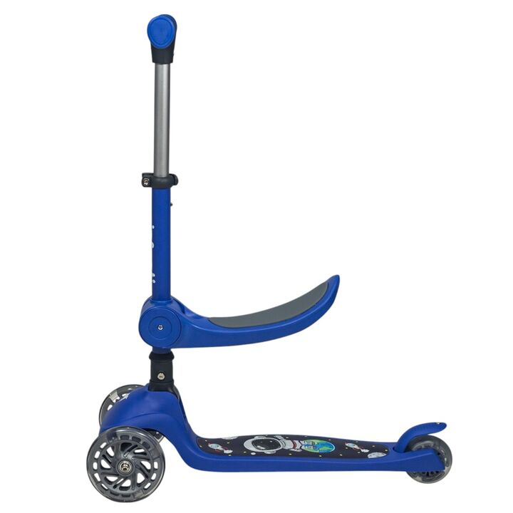 Monopatín 2 en 1 Plegable K4 Infanti Azul - Vista 6