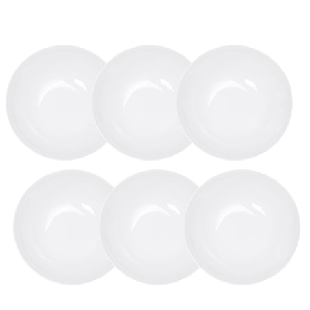 Unni White - Set X6 Platos Hondos 20 Cm - Oxford
