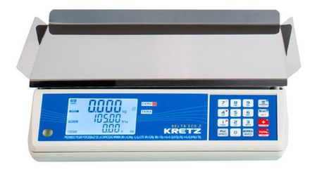 Balanza Digital  Comercial Kretz DeltaEco 15 Kg
