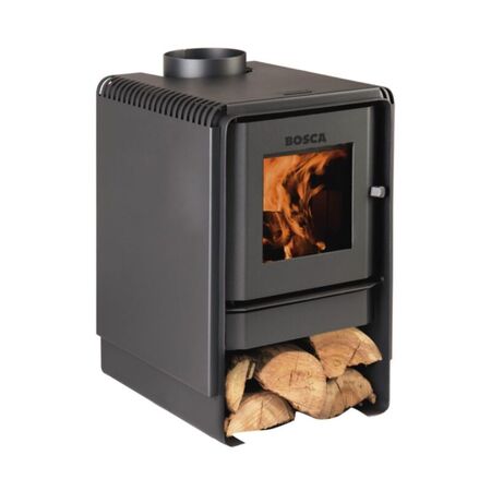 Calefactor A Leña Bosca Eco 360 150 Mt2 Salamandra