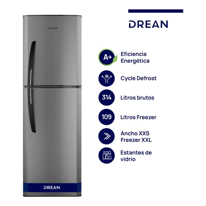 HELAD. DREAN HDR320F50E 314Lts. GRIS - Vista 1