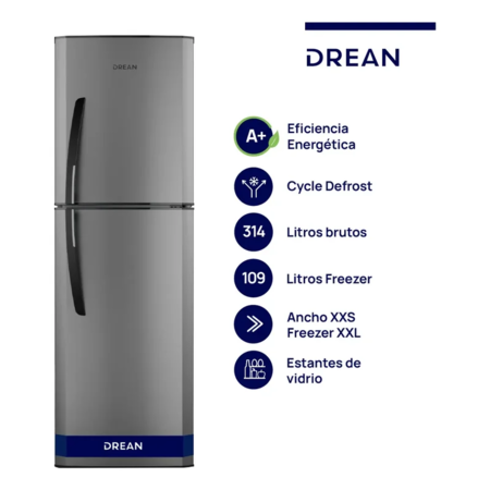 HELAD. DREAN HDR320F50E 314Lts. GRIS