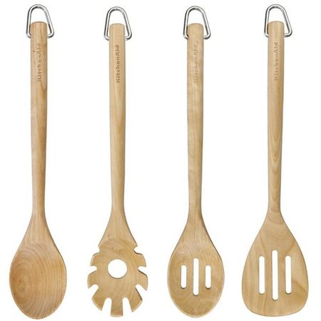 Set De Utensilios Kitchenaid 4 Pzs Abedul