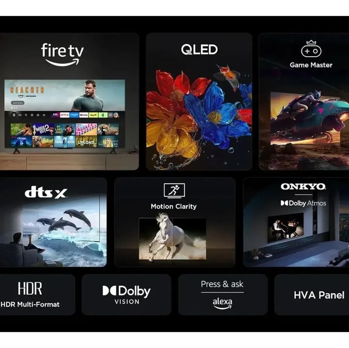 Smart Tv Google Qled 4k 75 Tcl Aipq T6c 75t6c Hdr10+ Dolby - Vista 3