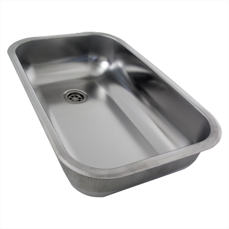 Pileta Bacha Cocina Simple Acero Inox 52 X 32 X 13 DH52