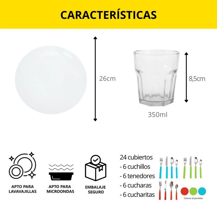 SET PARA LA MESA VERDE - Vista 2