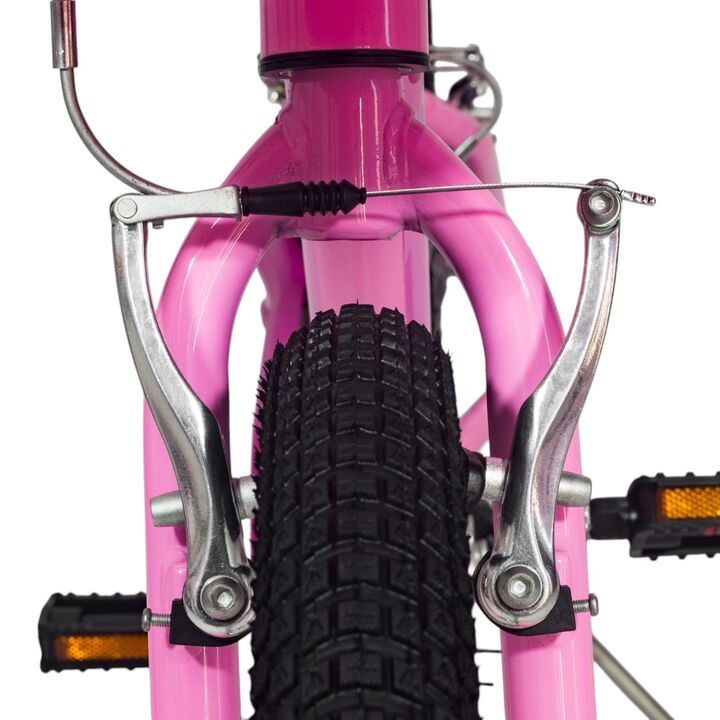 Bicicleta Infanti R20 Rosa Claro - Vista 8