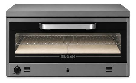 HORNO USMAN PIZZERO 6 MOLDES C/VISOR GN