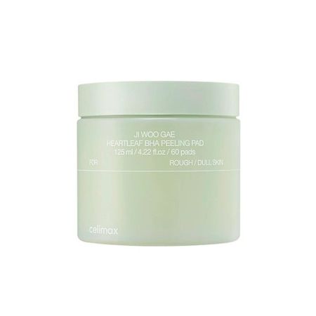 Celimax Ji Woo Gae Heartleaf BHA Peeling Pad | Pad Exfoliante BHA Heartleaf Poros
