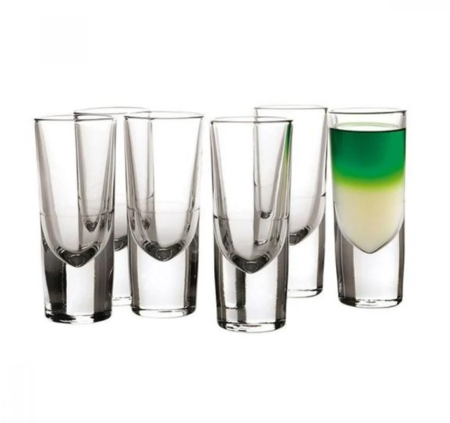 Set X 6 Vasos Tragos Postres Vidrio Ideal Restaurant Pasabahce