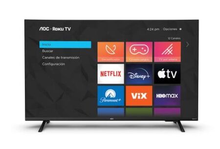 TV LED HD 32" AOC 32S5135/77G - ROKU SMART TV