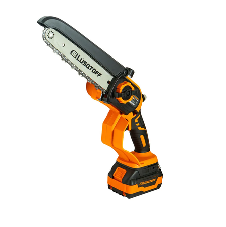 Electrosierra Inalambrica Lusqtoff Mml80-8b 18v Espada De 8 Naranja