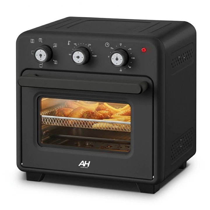 Horno Freidora De Aire Air Fryer 15 Lts 1200w 2 En 1 Alpina - Vista 1