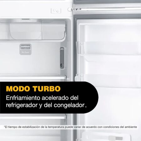 Heladera Con Freezer Whirlpool No Frost 361L Clase A Blanca WRM39CB