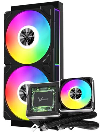 WATER COOLING FORMULA V LINE CRYO WING DIGI 240 BLACK (DISPLAY 2.73", 280W TDP)