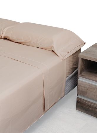 Juego De Sabanas Premium Fp Home King Size Beige