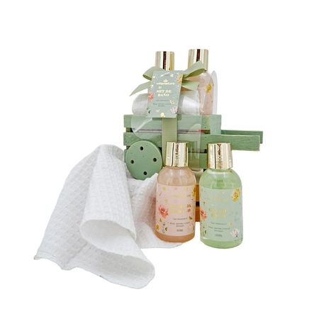 Vitanature Bath Gift Set Garden Vitamina E, Rosa Vainilla, Sándalo & Lirio.