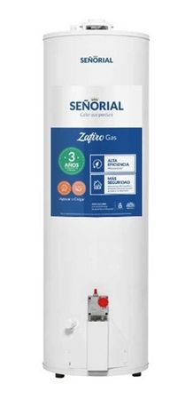 Termotanque a Gas Señorial 160 Lt TSZ160 Zafiro Conexión Superior