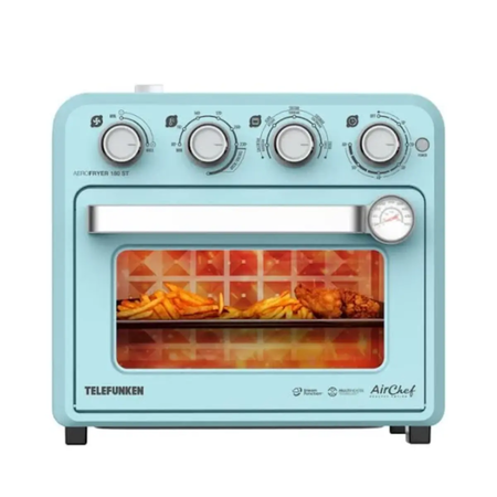 Freidora Telefunken De Aire 18 Lts 220v Aerofryer 180s