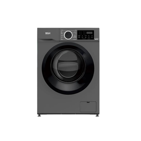 Lavarropas BGH BWFE06S24AR Inverter 6kg 1000rpm Silver