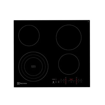 Anafe Electrico Vitroceramico 60 Cm 4 Hornallas Electrolux Etef24f7erb