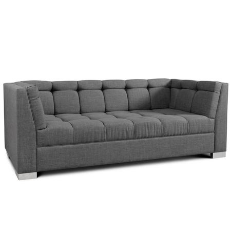 Sillón 3 Cuerpos Tokio Tapizado Aspen Onyx Espácity