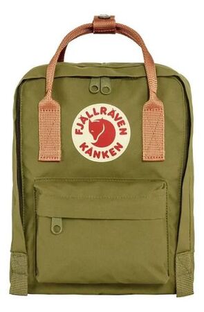 Mochila Fjallraven Kanken Classic Foliage Green - Peach Sand
