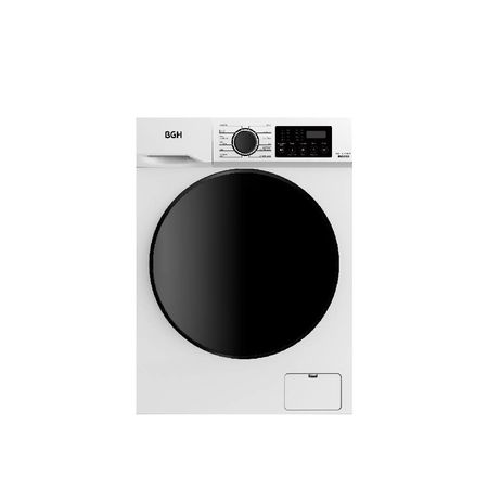 Lavarropas BGH 8Kg 1400RPM Inverter Carga Frontal BWFE08W24AR Blanco