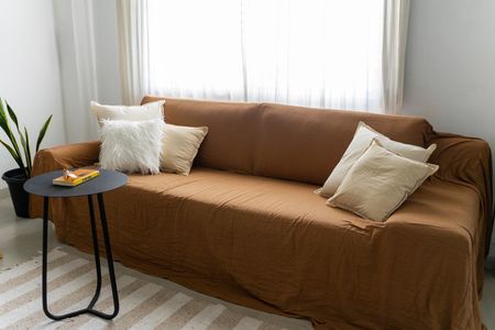 Funda Cubre Sillon 300x230 Gasa Algodón Ocre