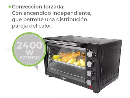 Horno Eléctrico Liliana A0600 60 Litros 2400w Con Convección 