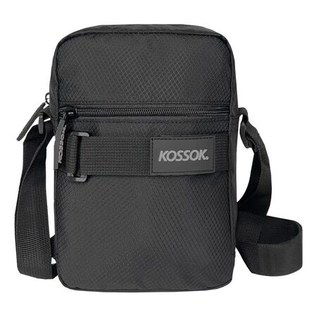Morral Kossok Trento Portatablet Resistente Y Reforzado Negro New