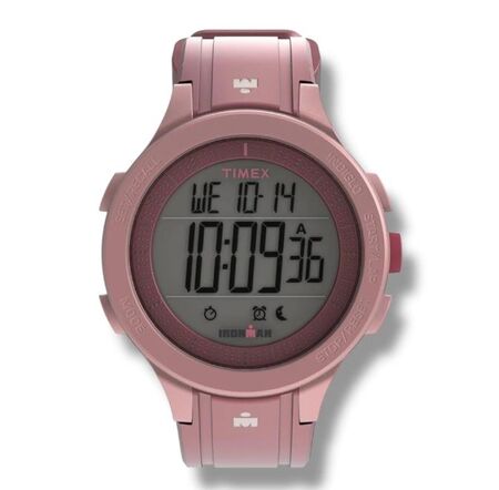 RELOJ DIGITAL TIMEX IRONMAN, MALLA DE NATO ROSA , 42 MM (RTX0642) (TW5M62400)