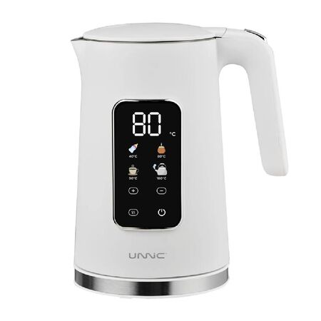PAVA ELECTRICA UNNIC KETTLE03 1.7 LTS SELECTOR TEMPERATURA TACTIL LED BLANCO