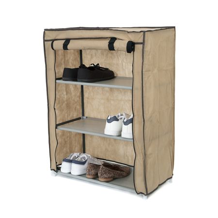 Organizador Zapatos Botinero Zapatero 9 Pares Con Tela Compactor