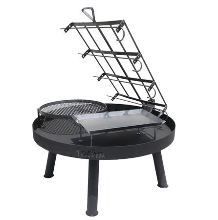 FOGONERO TROYA CON PATAS ENCASTRABLES MOD. ARES CIRCULAR