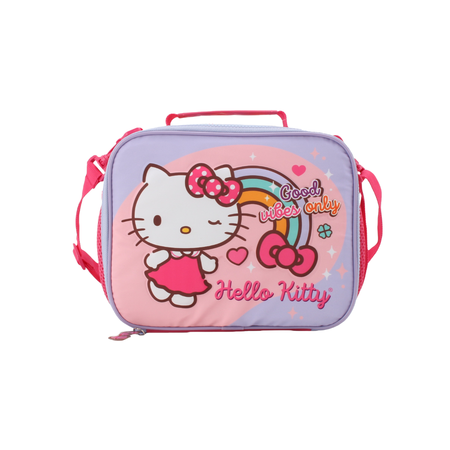 Lunchera Térmica Hello Kitty Good Vibes – Amplia, Resistente y Súper Canchera