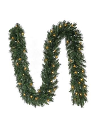 Boa De Navidad Con Luz Led 180 Cm