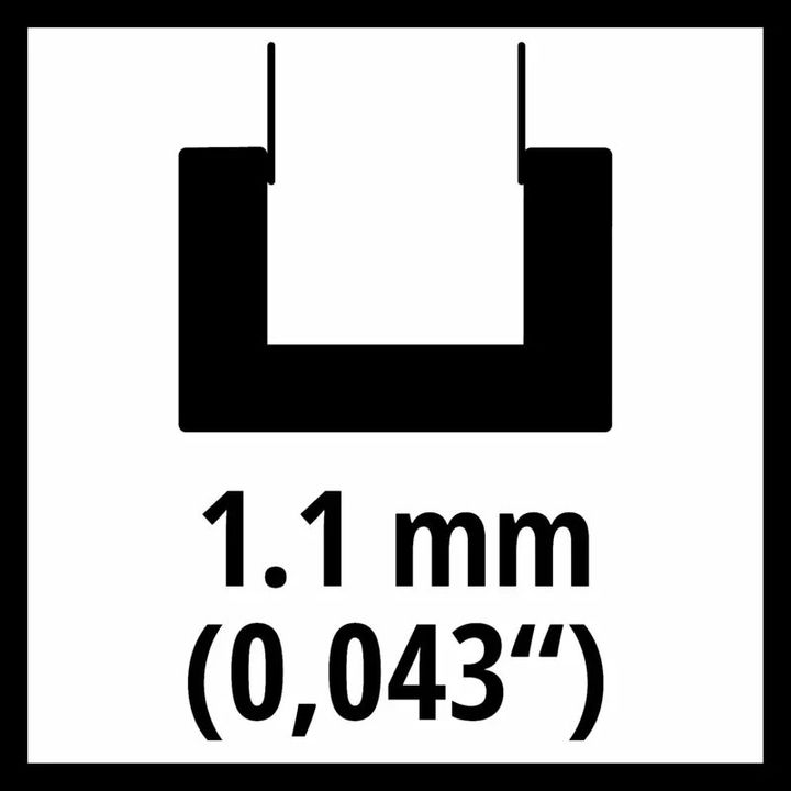 Einhell Espada para motosierra de 20 cm, 1,1 mm - Vista 2