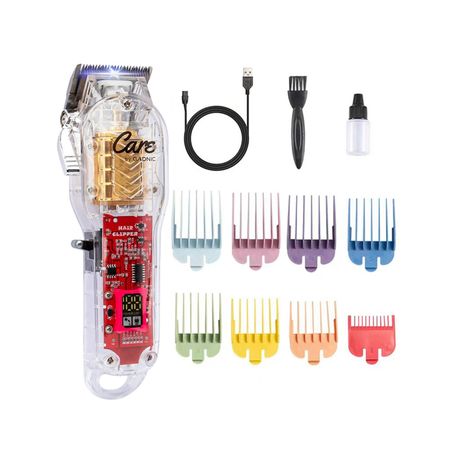 Maquina de Cortar El Pelo Gadnic Profesional Armazón Transparente 100-240v