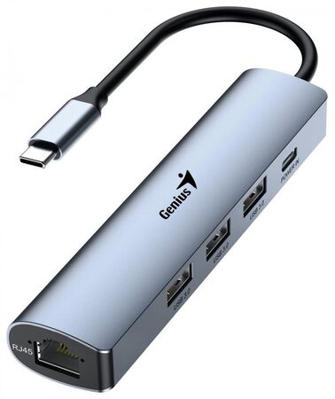 GENIUS UH-545 HUB USB-C RJ-45 ETHERNET GIGABIT