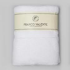 SET TOALLA Y TOALLON FRANCO VALENTE BLANCO 