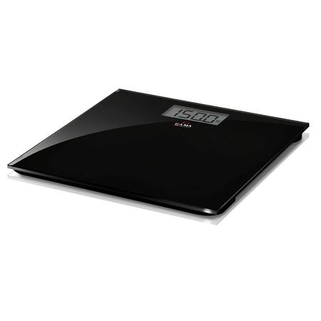 Balanza Baño Gama Scg-430 Gbn1 Vidrio Negro/digital/150kgs
