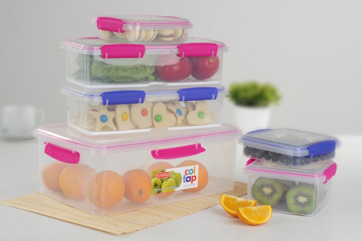 Contenedor De Alimentos Coltap Nº 8 Rectangular - Colombraro - Vista 5