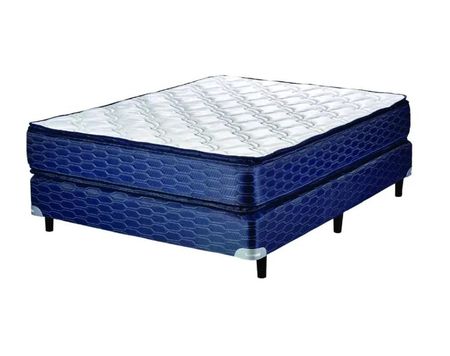 COLCHÓN Y SOMMIER SUAVESTAR ROCKSTAR 140x190 PILLOW-ESPUMA 2 PLAZAS