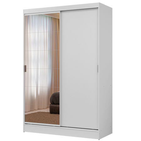 Placard Madesa Luke 2 Puertas Corredizas 1 Espejo