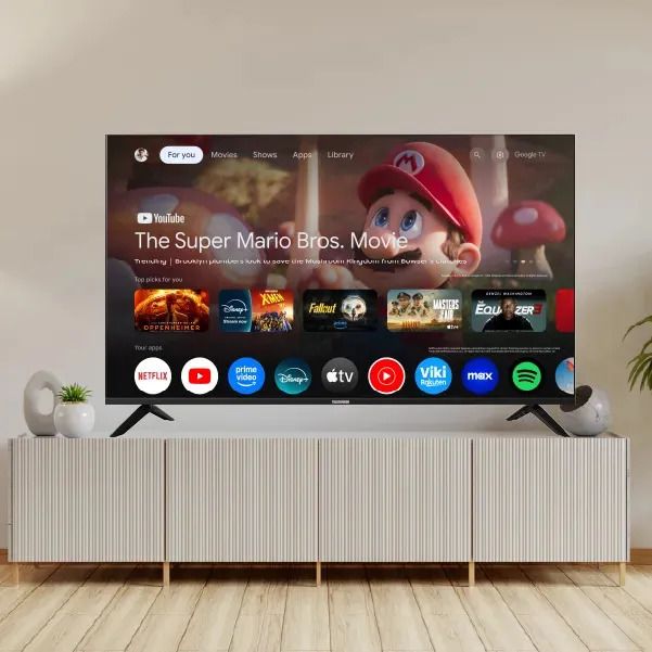 Smart Tv Led Telefunken 50" Tk5026ug6g 4k Uhd Google Tv - Vista 2