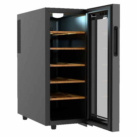 Cava De Vinos Vondom Para 12 Botellas Con Estantes De Madera