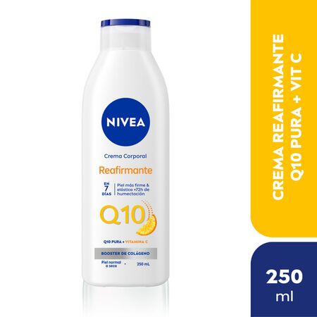 Crema corporal reafirmante NIVEA Q10 + Colágeno 6 en 1 para todo tipo de piel